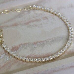 Diamond Tennis Bracelet, NEW